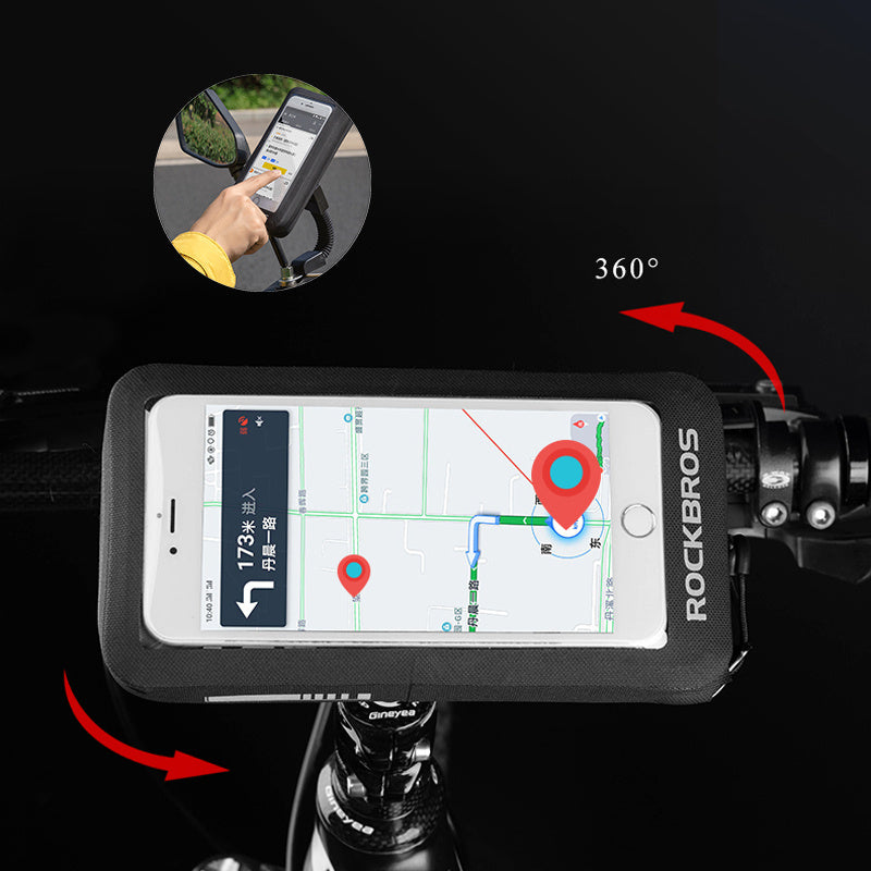 Bicycle bag phone holder bag waterproof