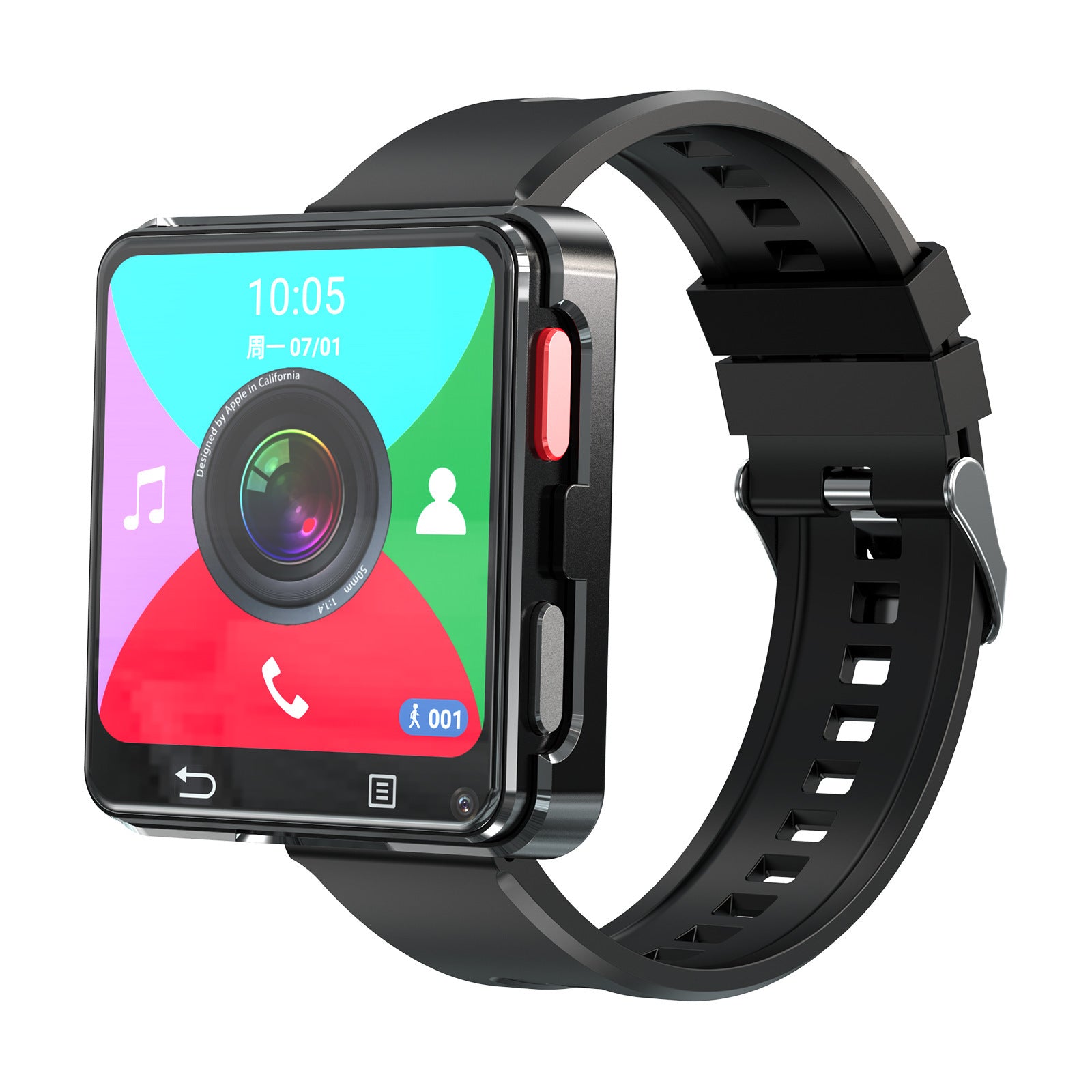 Large Screen Dual Camera Detachable Smart Watch
