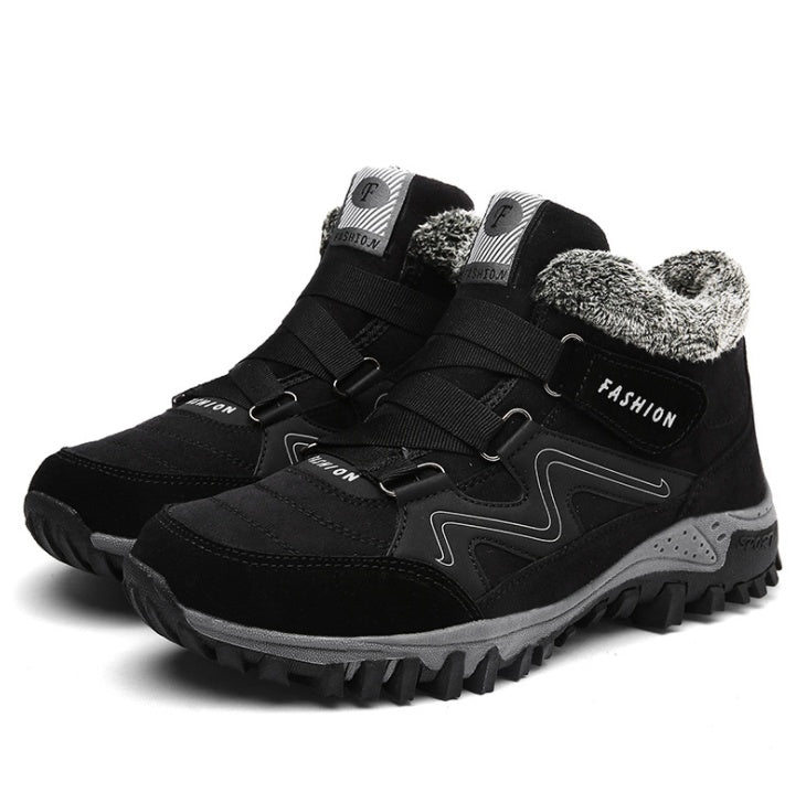 Outdoor Snow Plus Velvet Warm Women's Cotton Shoes