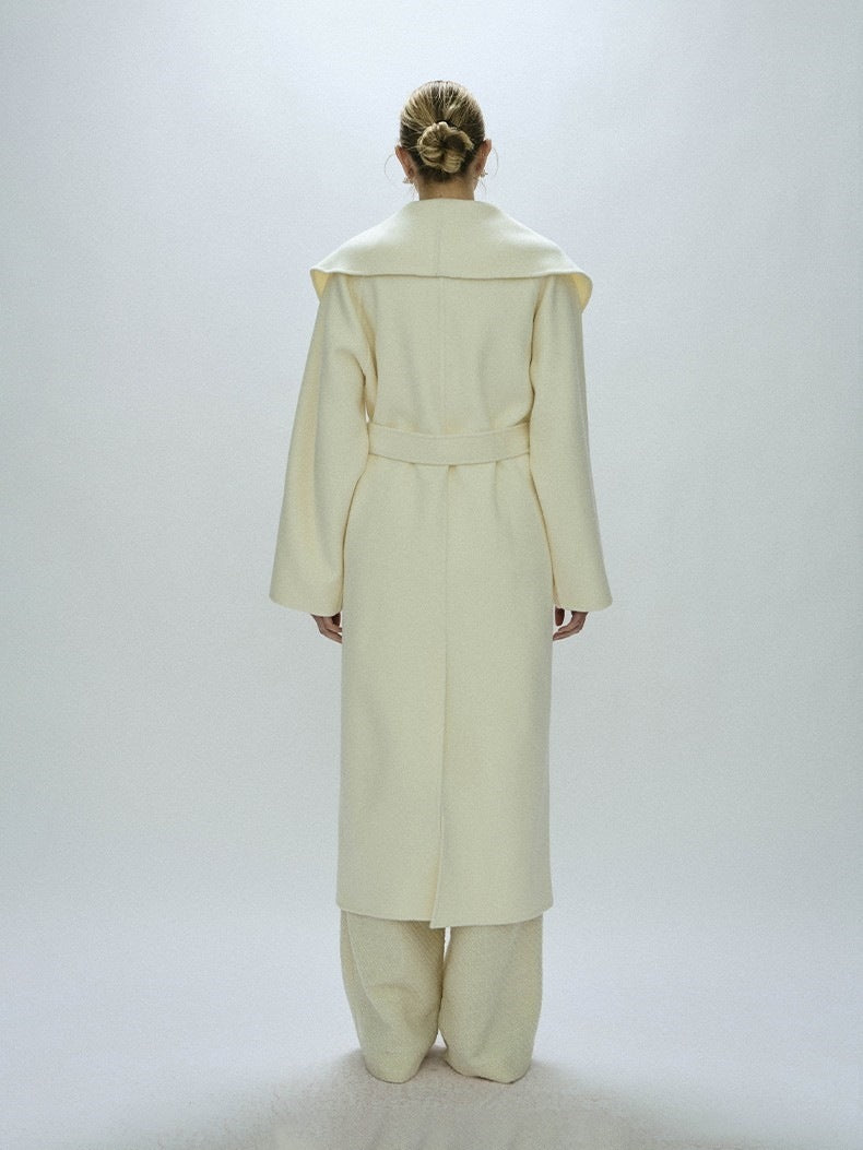 Women's Fashion Double-sided Wool Overcoat Coat