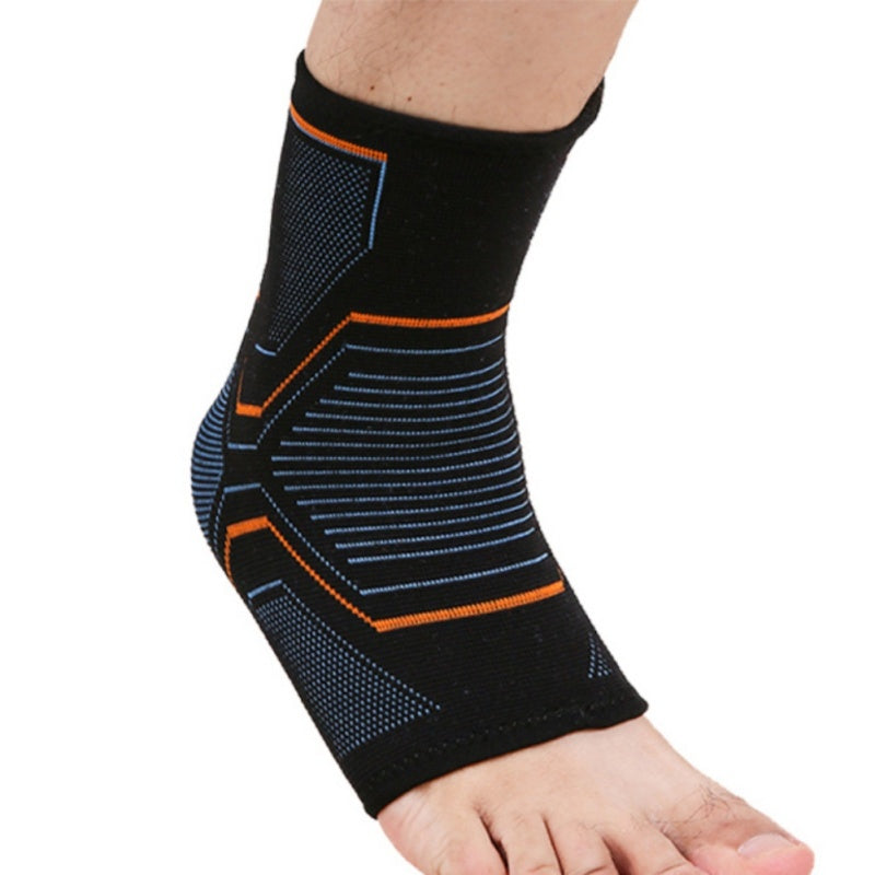 Nylon compression protects ankles