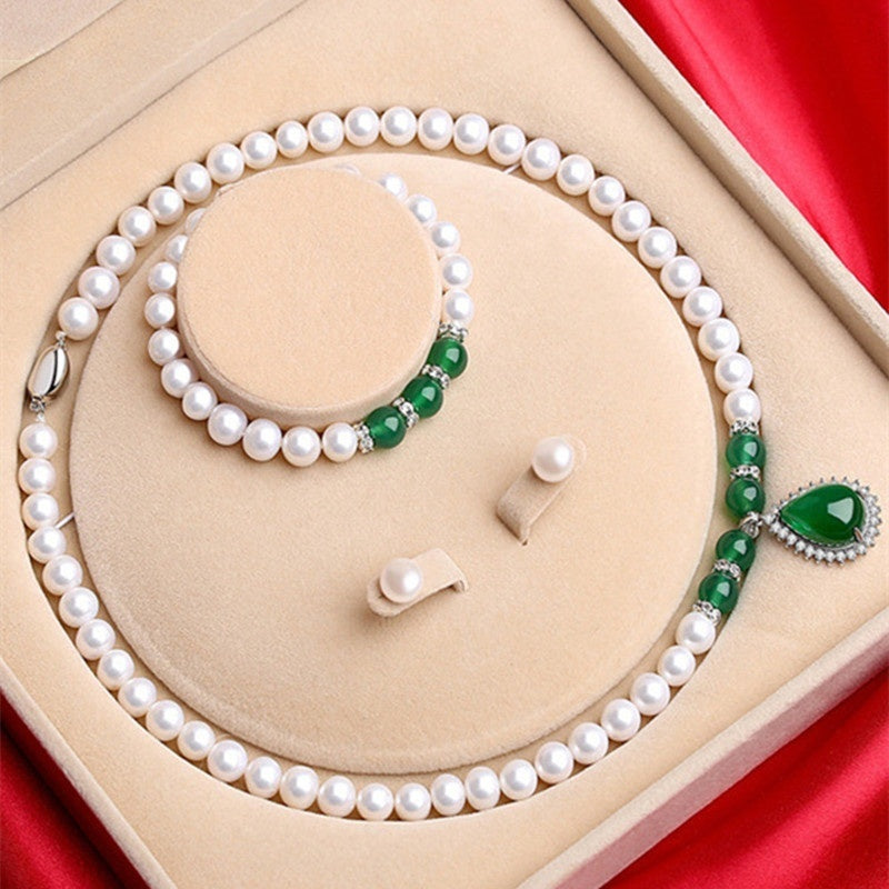 925 Silver Shell Pearl Necklace
