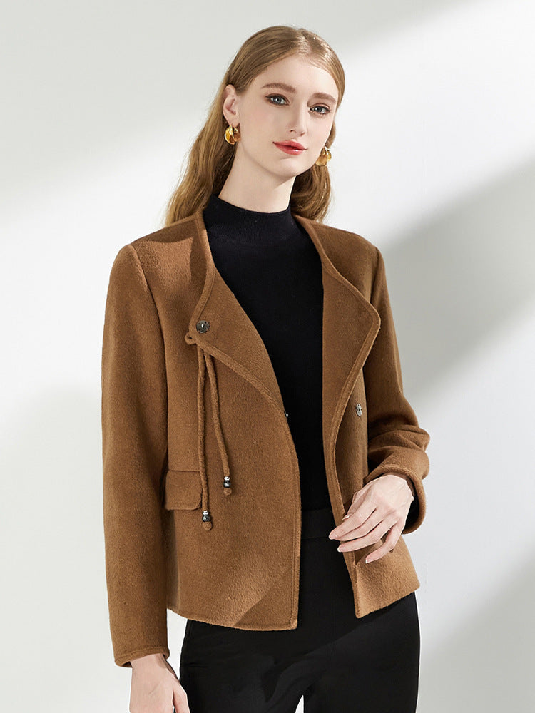 Women's Fashion Slim-fit Woolen Coat