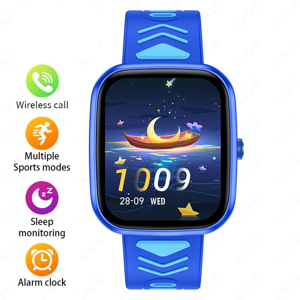 Bluetooth Calling Sleep Detection Multi-functional Smart Children's Watch For Students And Teenagers