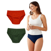 Pack of_3 Women's Cotton Solid Hipster Panty (Multicolor)