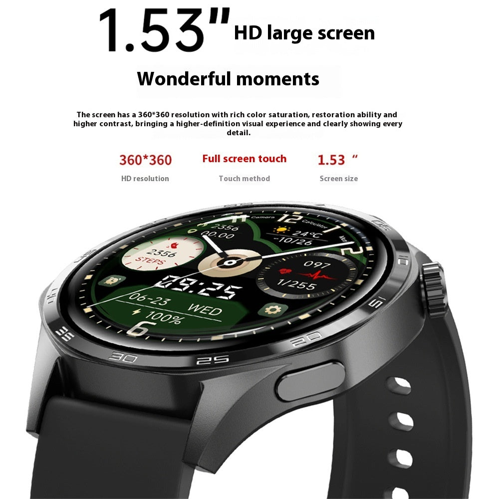 Cross-border New Arrival WATCH5 PRO Smart Watch Bluetooth Calling Heart Rate Blood Pressure Exercise Fitness Monitoring Reminder