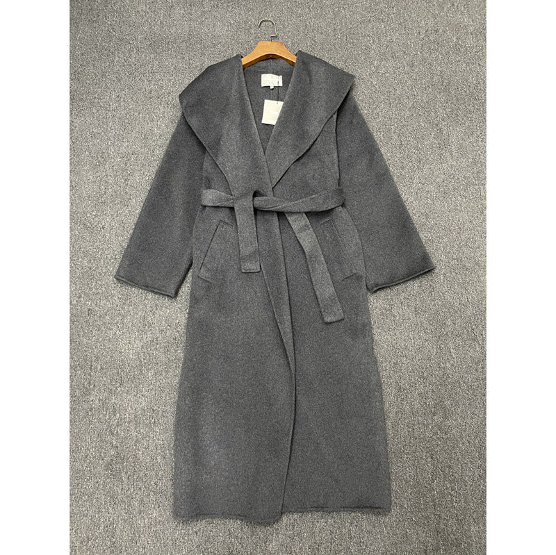 Women's Fashion Double-sided Wool Overcoat Coat