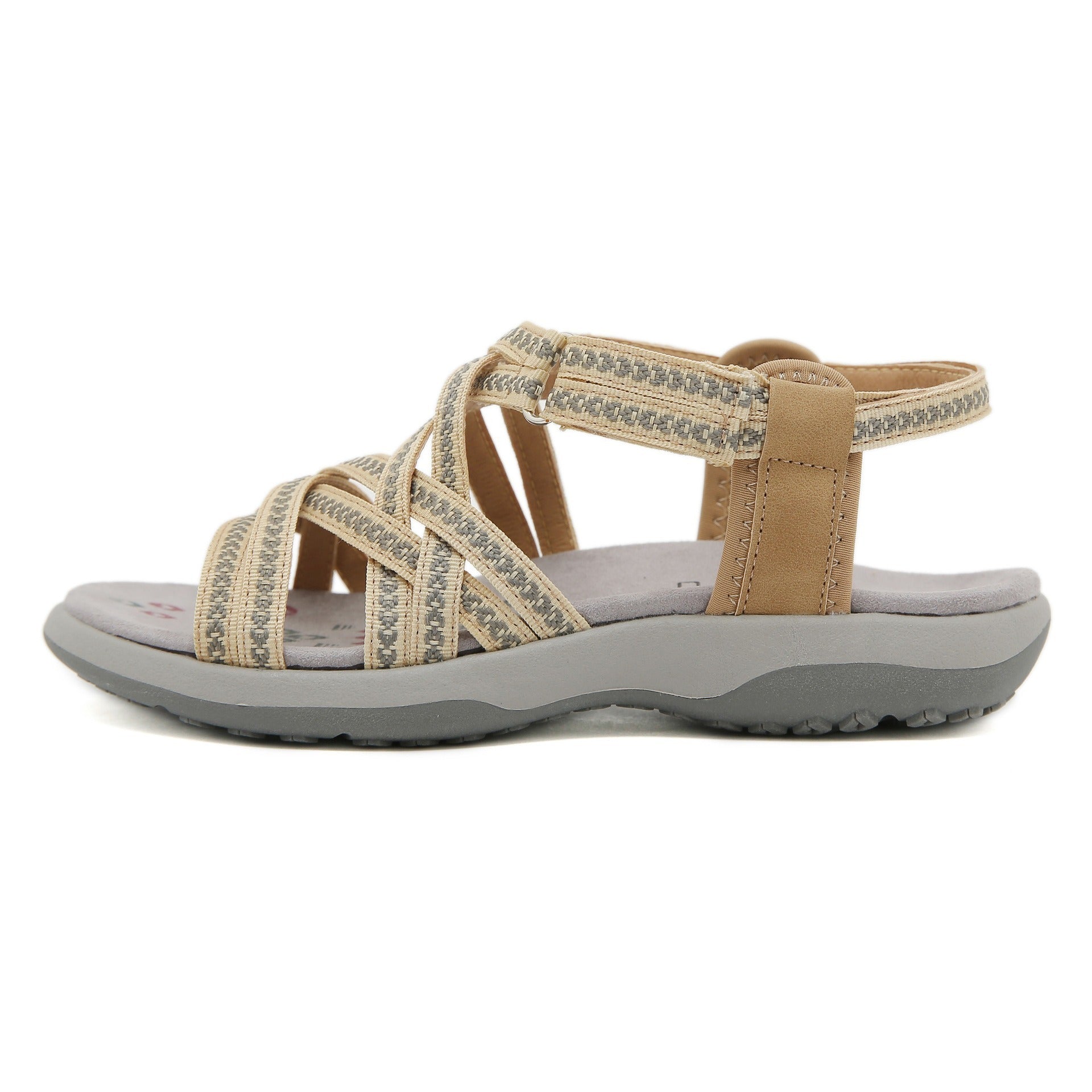 Sports Printed Casual Velcro Plus Size Women's Sandals