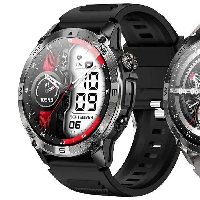 Multifunctional Altitude Pressure Compass Heart Rate Blood Oxygen Sports Waterproof GPS Smart Watch