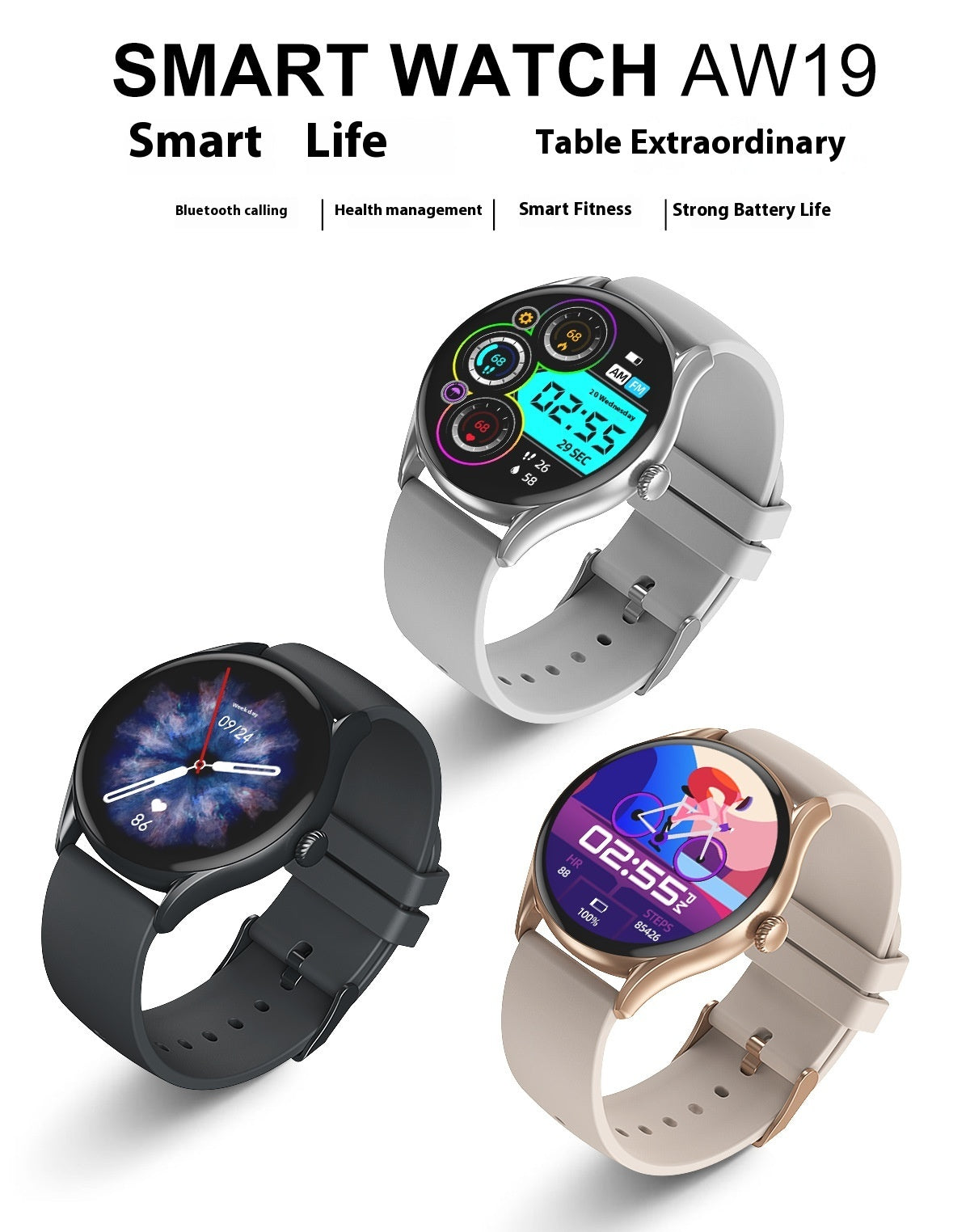 Portable Home Smart Multi-function Sports Watch