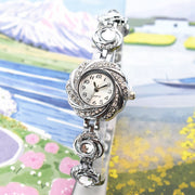 Chalcedony Women's Diamond Light Luxury Minority Bracelet Watch