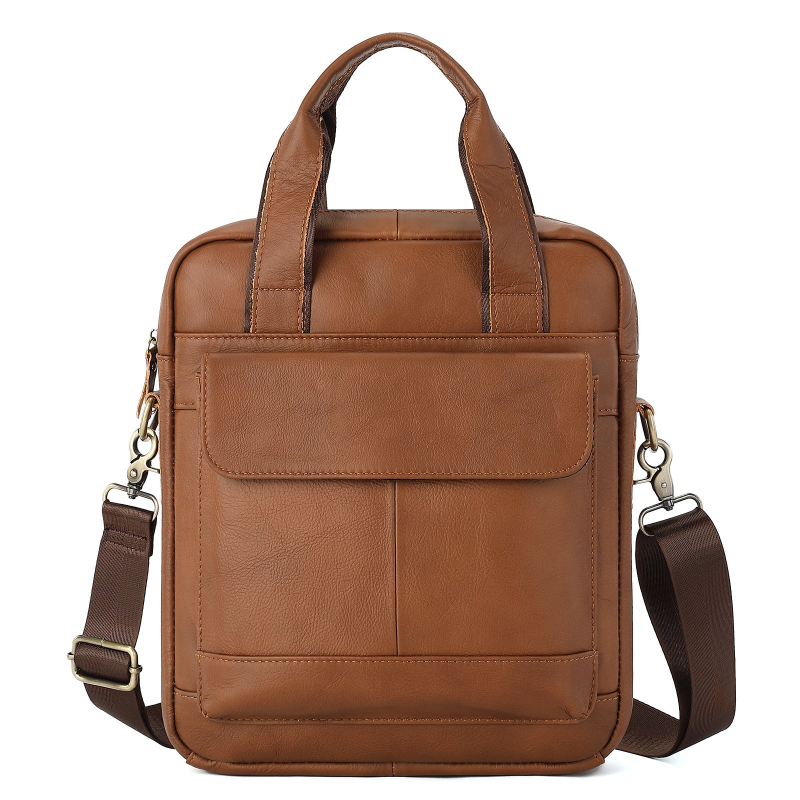 Vertical Briefcase Retro Men's Bag Handbag