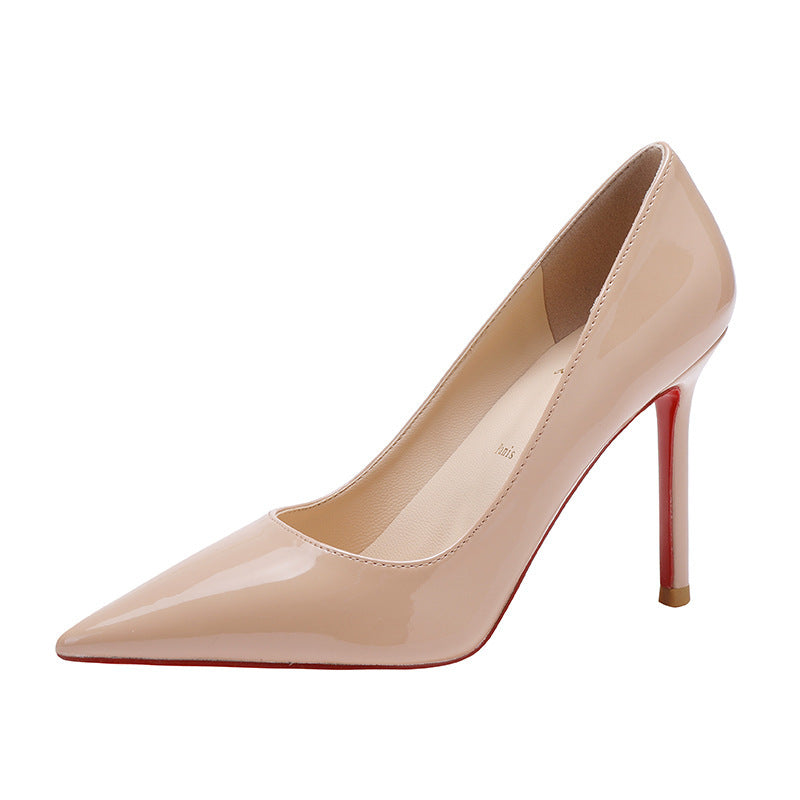 Side Empty Nude High Heels For Women A Popular And Versatile Style On The Internet