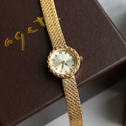 Mid-ancient Simple Retro Special Interest Light Luxury Small Golden Watch Women