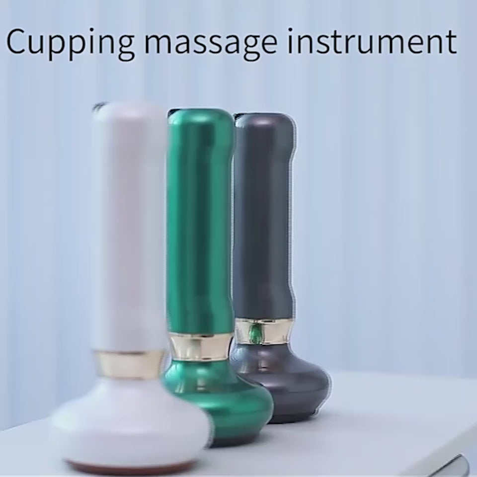 Load video: Electric Vacuum Cupping Massager For Body Anti-Cellulite Suction Cup Gua Sha Massage Body Cups Guasha Fat Burning Slimming Jars