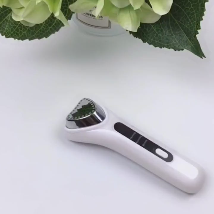 Load video: Electric Ultrasonic Facial Beauty Device